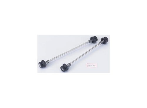 BBB Wheelfixed BQR-03 Hurtigkobling Sett Unbrako , sort, alu, 114gr