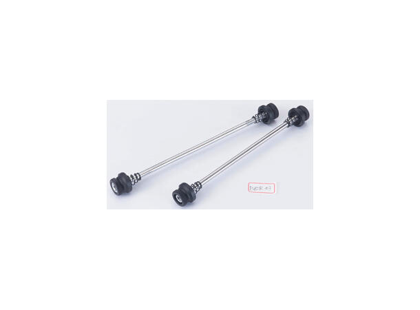 BBB Wheelfixed BQR-03 Hurtigkobling Sett Unbrako , sort, alu, 114gr