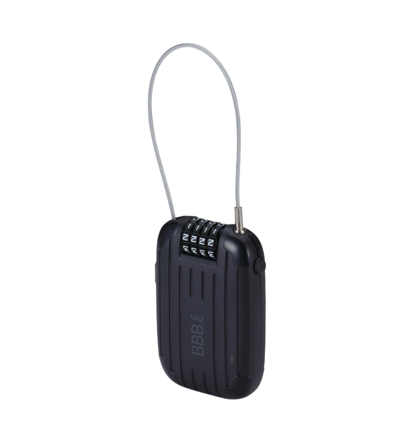 BBB MiniCase BBL-53XL Wirelås Kode, Sort, 2.0 x 1800mm, Level 1