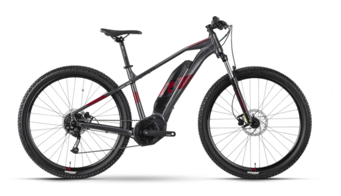 Raymon HardRay E 3.0 M 29", anthrazit/d.red, PW-TE 500Wh
