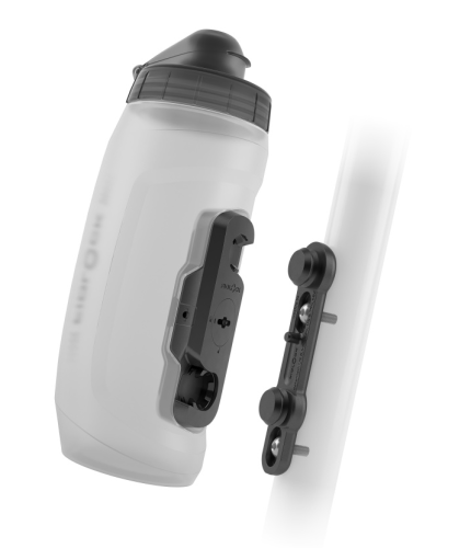 Fidlock TWIST Drikkeflaske 590ml + Sykkelbase, Gjennomsiktig