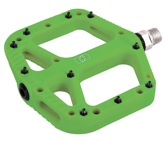 OXFORD Loam 20 Flat Pedals grønn nylon