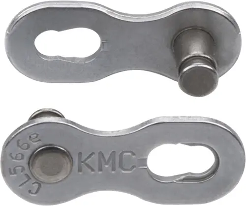 KMC MissingLink 9NR EPT(e9)Kjedelås Sølv 9-Delt, 2-pack, 6.6mm, Rustfritt