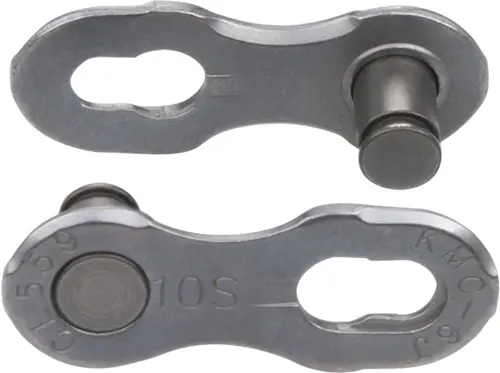 KMC MissingLink 10NR EPT Kjedelås Sølv 10-Delt, 2-pack, 5.88mm, Rustfritt