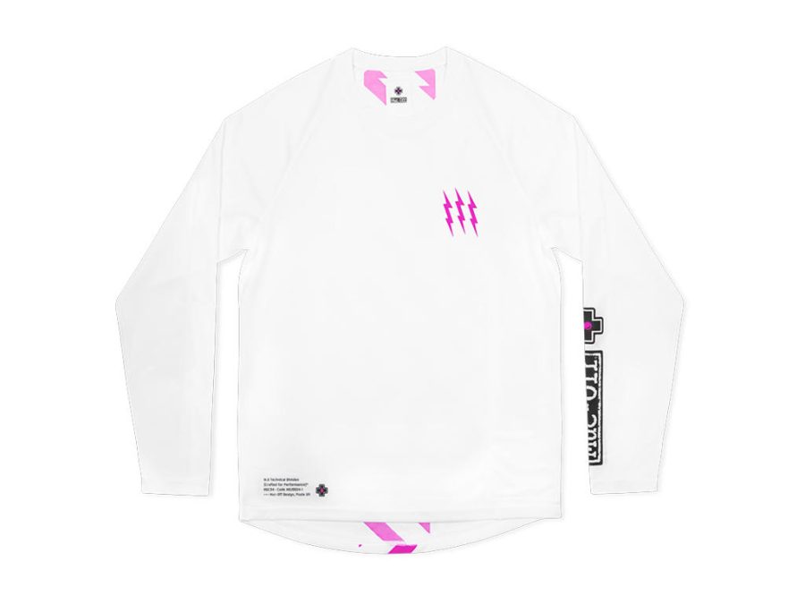 MUC-OFF Riders jersey Riders White Size L